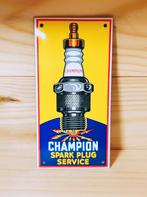 Champion geëmailleerde plaat, Ophalen of Verzenden, Zo goed als nieuw, Reclamebord