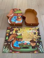 Puzzel eekhoorn Djeco 24 stuks, Enlèvement ou Envoi, 10 à 50 pièces, 2 à 4 ans