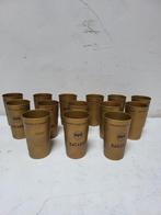 Bacardi Rum Gold beker set van 14 Cuba Libre metalen cup, Ophalen of Verzenden, Zo goed als nieuw, Gebruiksvoorwerp