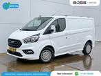 Ford Transit Custom Sport 290 2.0 TDI 185PK Automaat L1H1 El, Auto's, Zwart, 4 cilinders, Leder en Stof, Wit