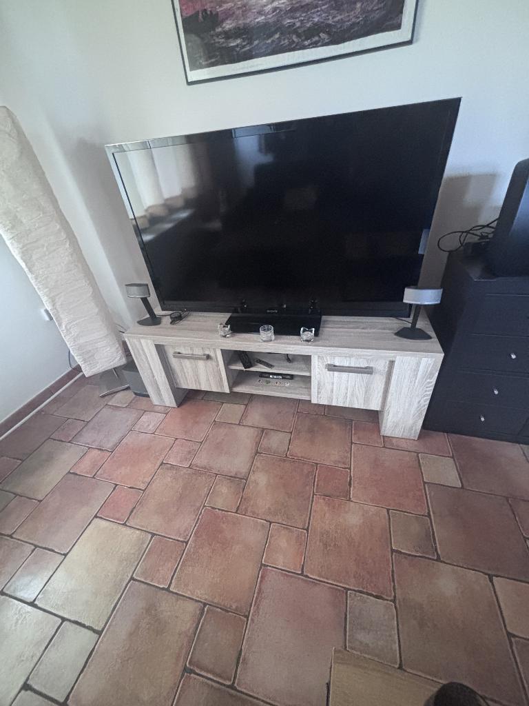 tv kast, Ophalen, 100 tot 150 cm, Zo goed als nieuw, Minder dan 100 cm