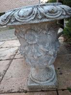 Vase décoratif vintage en béton de 60 cm de haut, Enlèvement