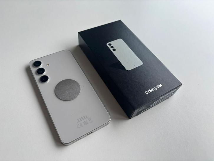 Samsung S24 Marble Gray 128GB, Telecommunicatie, Mobiele telefoons | Hoesjes en Screenprotectors | Samsung, Ophalen