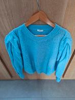 Blauwe trui met pofmouwen, Kleding | Dames, J&l paris, Ophalen of Verzenden, Zo goed als nieuw, Blauw