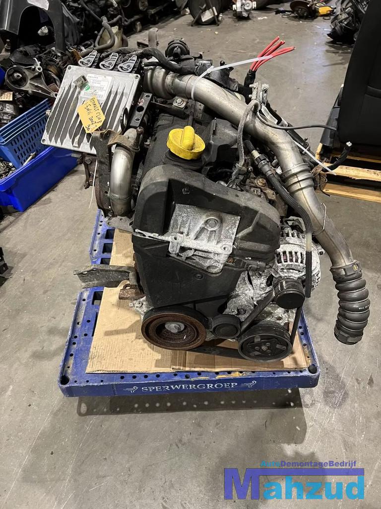 CLIO 3 1.5 DCI Motor motorblok K9K766 Versnellingsbak JRQ, Auto-onderdelen, Motor en Toebehoren, Renault, Gebruikt