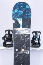 Planche à neige 140 BURTON RADIUS, noir/bleu, woodcore, Enlèvement ou Envoi, Utilisé, Fixations