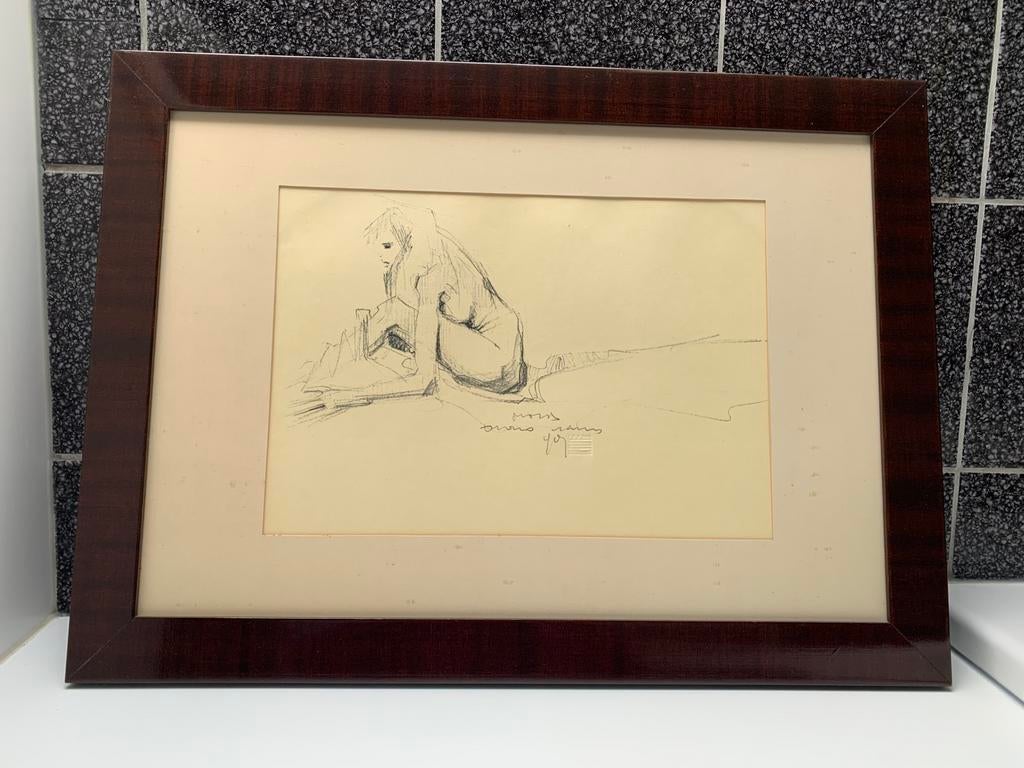 Expressieve figuurstudie – Franco Vercelli (ca. 1969), Ophalen