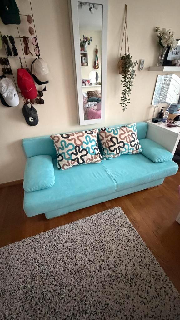 Slaapbank 2 personen, Huis en Inrichting, Slaapkamer | Slaapbanken, Gebruikt, Ophalen