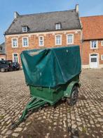 Remorque / aanhangwagen voor dieren, Ophalen