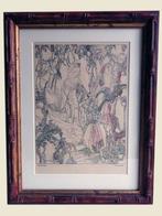 Jugendstil illustratie van Franz Christophe: 1912., Antiek en Kunst, Ophalen