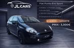 Fiat punto evo sport 1.3 multi-jet 12 Mois de Garantie, Auto's, Zwart, Bedrijf, Punto EVO, Te koop