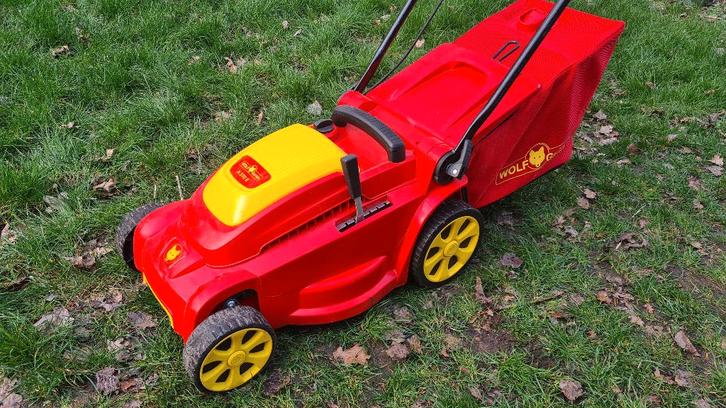 Wolf Garten Elektrische Grasmaaier Mulchen, Tuin en Terras, Grasmaaiers, Zo goed als nieuw, Elektrische grasmaaier, 30 t/m 39 cm