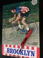 wielerkaart 1976 team brooklyn gios roger  de vlaeminck, Verzenden, Zo goed als nieuw