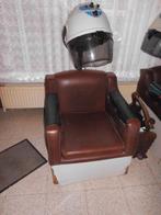 kappersmeubel met vintage helm om te restaureren, Antiek en Kunst, Ophalen