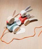 Janod zigolos houten trekdier konijnen, Enlèvement ou Envoi