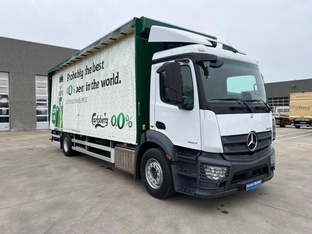 Mercedes-Benz ANTOS 1924 - DRANKENOPBOUW - 2T LAADBRUG DHOLL, Auto's, Automaat, Achterwielaandrijving, Euro 6, Mercedes-Benz