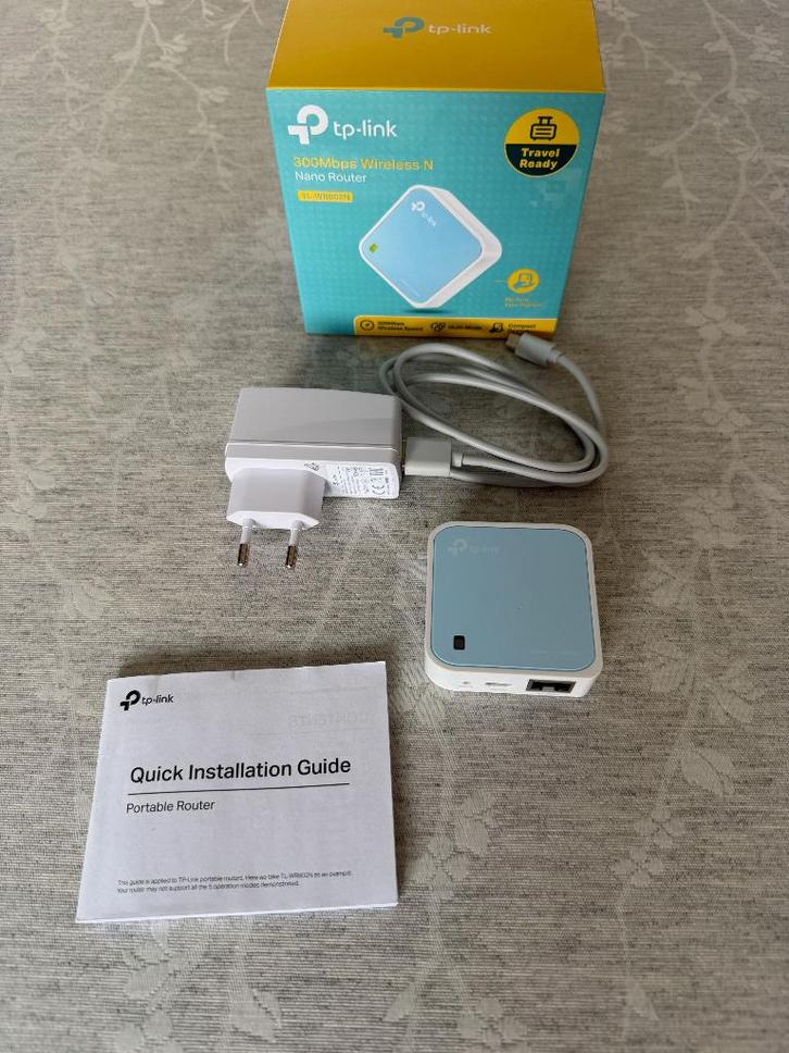 TP Link Nano router, Informatique & Logiciels, Routeurs & Modems, Comme neuf, Routeur, Enlèvement