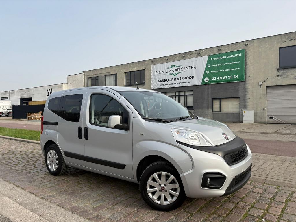 Fiat Qubo | 12 M Garantie | 14 Dkm | Benzine + cng | 2019 |, Auto's, Testrit aan huis, 199 g/km, 4 cilinders, USB