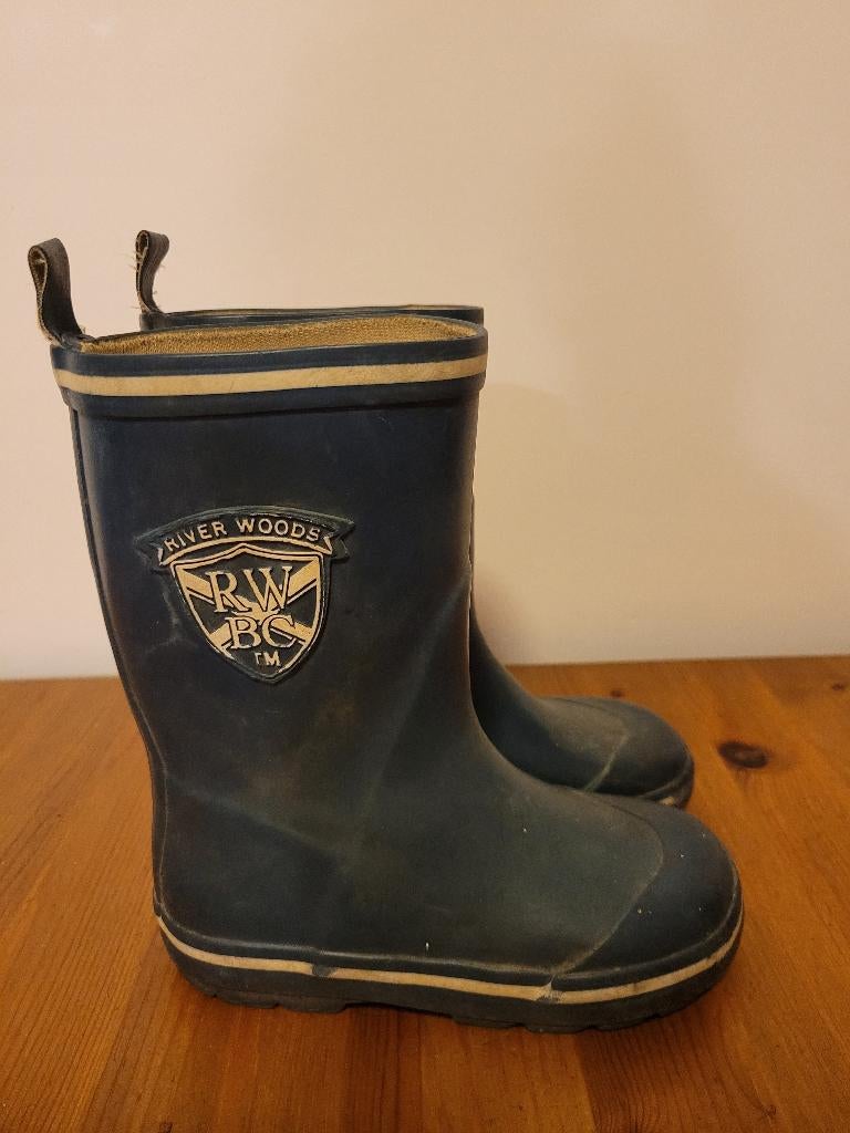 Regenlaarzen maat 27 (River Woods), Kinderen en Baby's, Ophalen, Gebruikt, River Woods, Jongen of Meisje