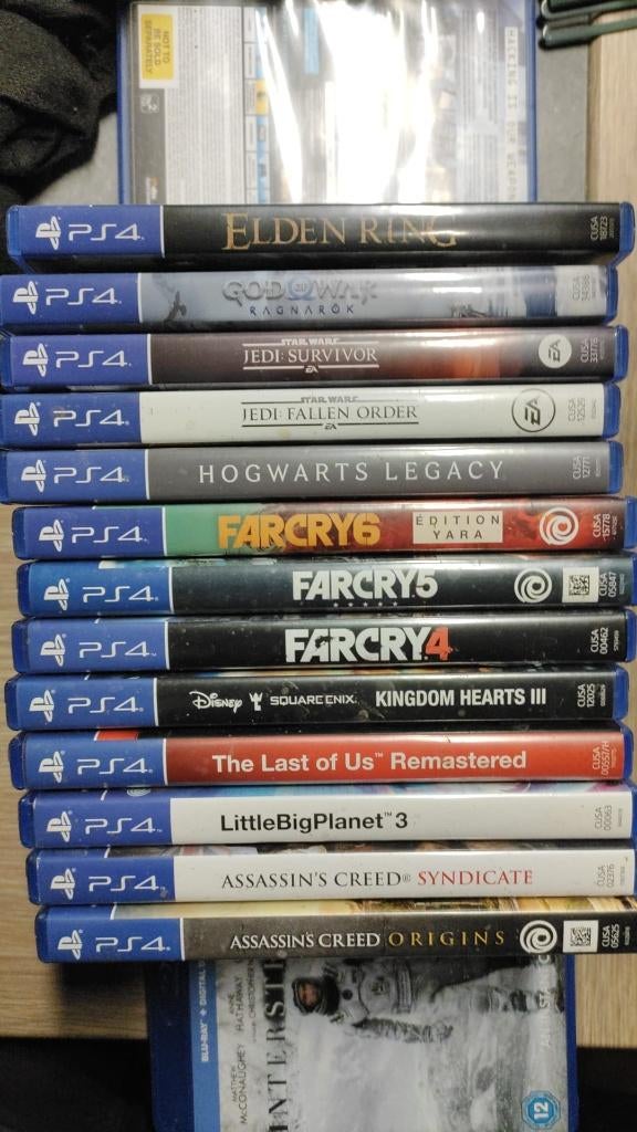 Lot ps4 Games, Enlèvement, Comme neuf