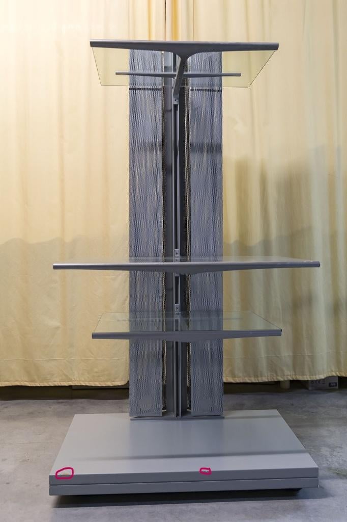 Meuble TV, Verre, Enlèvement, Utilisé, 50 à 100 cm