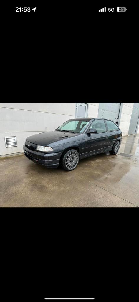 Opel astra gsi c20xe, Voorwielaandrijving, Zwart, Handgeschakeld, Particulier