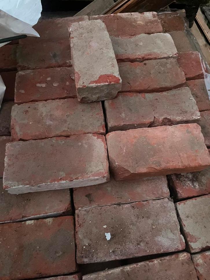 Oude Beerse recup gevelsteen, Bricolage & Construction, Briques, Comme neuf, Briques, Enlèvement