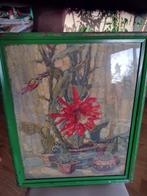 Bloeiende Kartus in Bloempot met rond om 4 kleine, Enlèvement ou Envoi