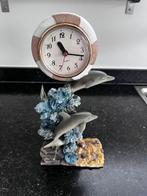 Klokje met dolfijn, Enlèvement ou Envoi, Comme neuf, Analogique, Réveil ou Horloge