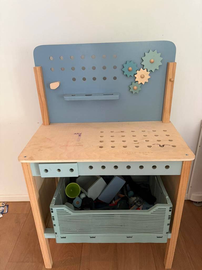 Werkbank little dutch, Enlèvement, Utilisé, Jouet à Rouler ou à Bascule