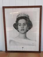 Désire Haine... portrait de la reine Fabiola... Bizarre !, Antiquités & Art, Enlèvement ou Envoi