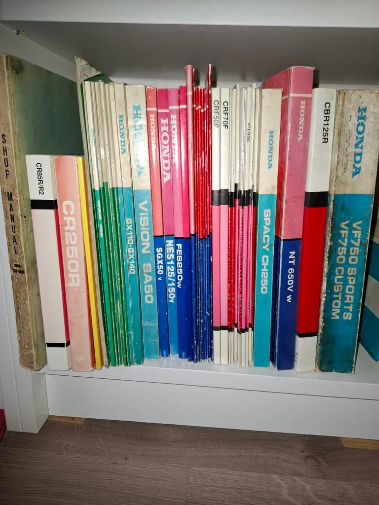 Werkplaatshandboeken Honda, Livres, Motos, Enlèvement