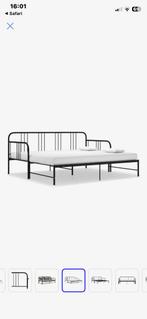 Zetelbed metaal ikea, Huis en Inrichting, Slaapkamer | Stapelbedden en Hoogslapers, Ophalen, Zo goed als nieuw, Tweepersoons, Overige typen