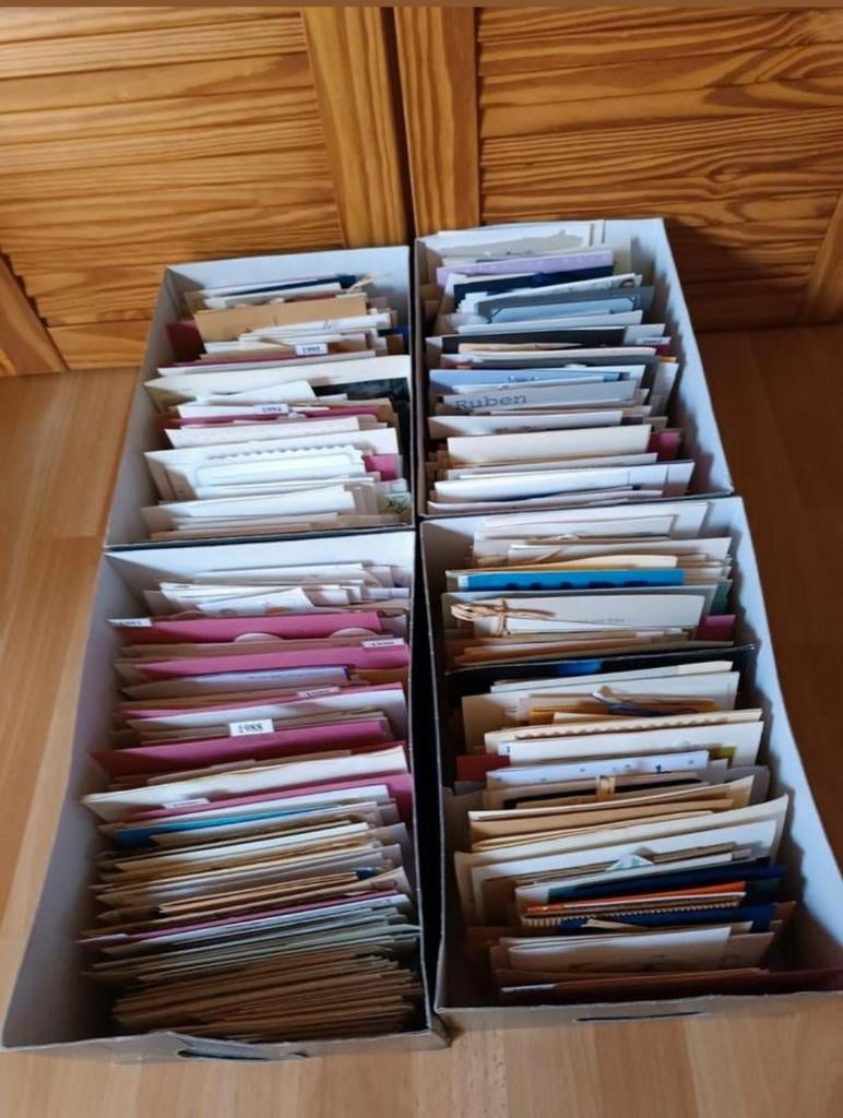 Geboortekaartjes, Collections, Cartes de naissance & Cartes de visite, Enlèvement