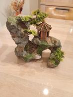 Tempel op rots aquariumdecoratie, Dieren en Toebehoren, Ophalen of Verzenden, Nieuw, Sierelement