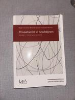 Handboek 'Privaatrecht in Hoofdlijnen Volume 1', Boeken, Ophalen of Verzenden, Zo goed als nieuw, Hoger Onderwijs