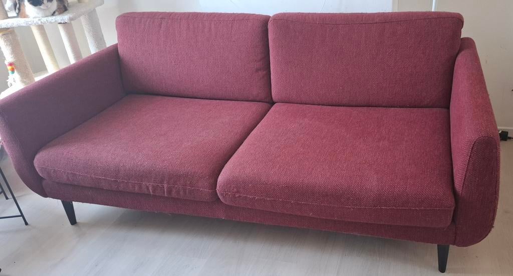 Zetel/sofa ikea bordeaux gebruikte staat 100€ weg zaterdag, Ophalen