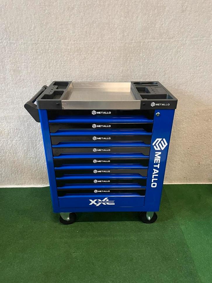 Nieuwe Metallo 8 lades,8 gevulde gereedschapwagen, Autos : Divers, Outils de voiture, Neuf, Enlèvement
