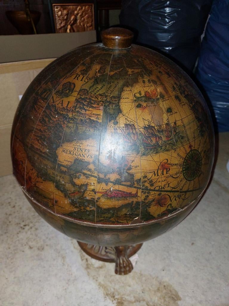 Bar mappemonde, Maison & Meubles, Accessoires pour la Maison | Globes, Enlèvement