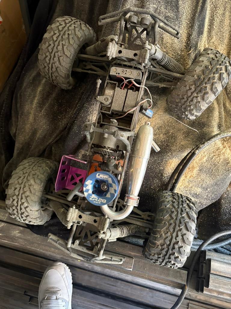 Hpi savage 4.6 a remettre en route, Ophalen, Benzine