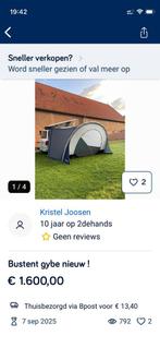Bustent gybe nieuw !, Caravans en Kamperen, Ophalen of Verzenden, Nieuw