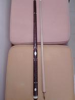 Vintage Billiard kue+tas, Sport en Fitness, Biljarten en Poolen, Ophalen of Verzenden, Zo goed als nieuw