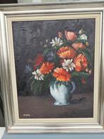 Stilleven bloemen, Ophalen