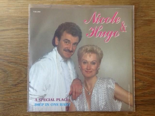 single nicole & hugo, Cd's en Dvd's, Vinyl Singles, Single, Nederlandstalig, 7 inch, Ophalen of Verzenden