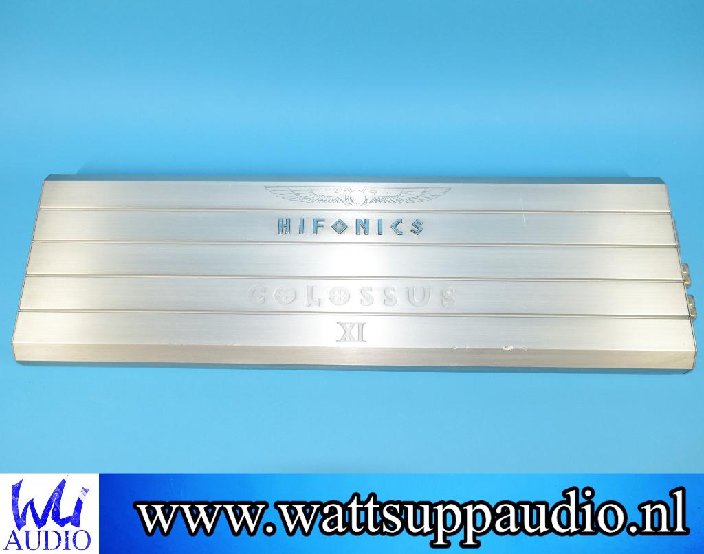 Hifonics Colossus XI 2 kanaals / mono versterker Class a/b, Ophalen of Verzenden, Gebruikt