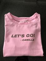 Camille roze tshirt 12 jaar, Kinderen en Baby's, Kinderkleding | Maat 152, Ophalen of Verzenden, Zo goed als nieuw, Meisje, Shirt of Longsleeve