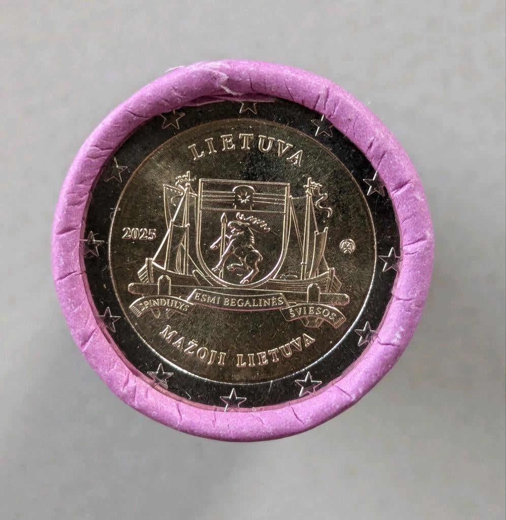 2 euro Litouwen 2025 Mazoji Lietuva, Ophalen of Verzenden, Italië