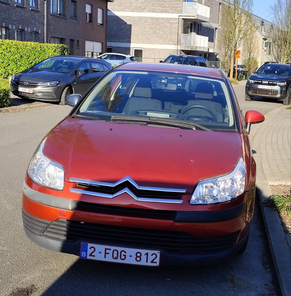 Citroen C4, Autos, Citroën, Rouge, Achat, Boîte manuelle, Noir