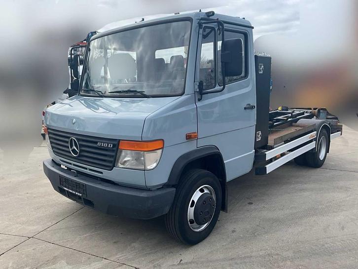 2008 Mercedes Vario 818DE containersysteem (multilift) - fun, Auto's, Vrachtwagens, Bedrijf, Mercedes-Benz, Overige brandstoffen
