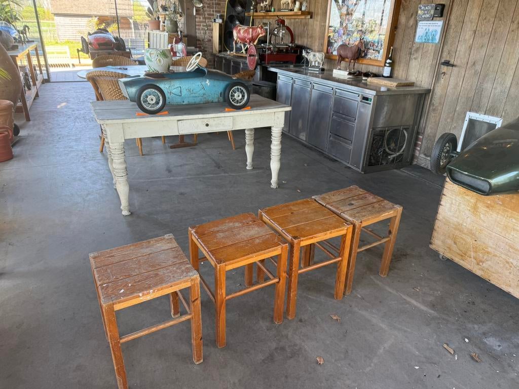 tabourets français, Antiquités & Art, Antiquités | Meubles | Tables, Enlèvement